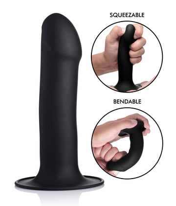 Squeezable Phallic Dildo