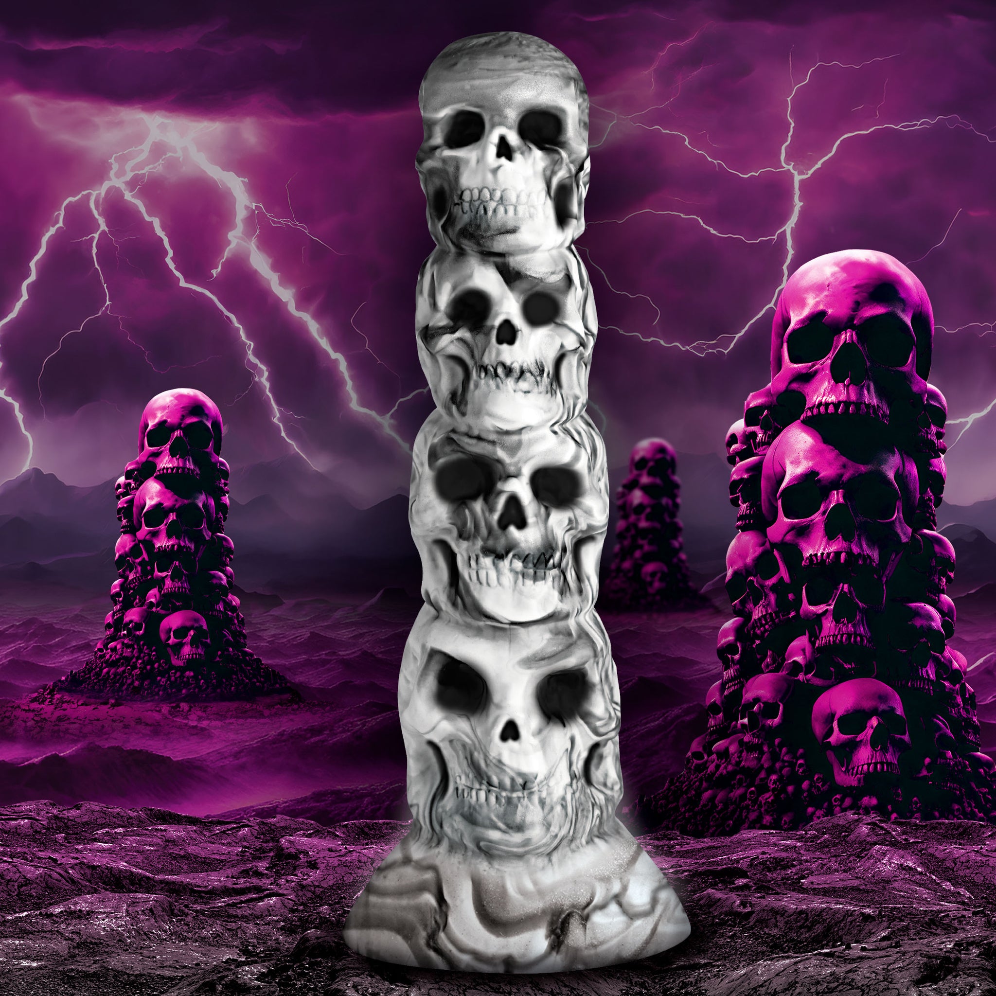 Tower Of Doom Silicone Dildo