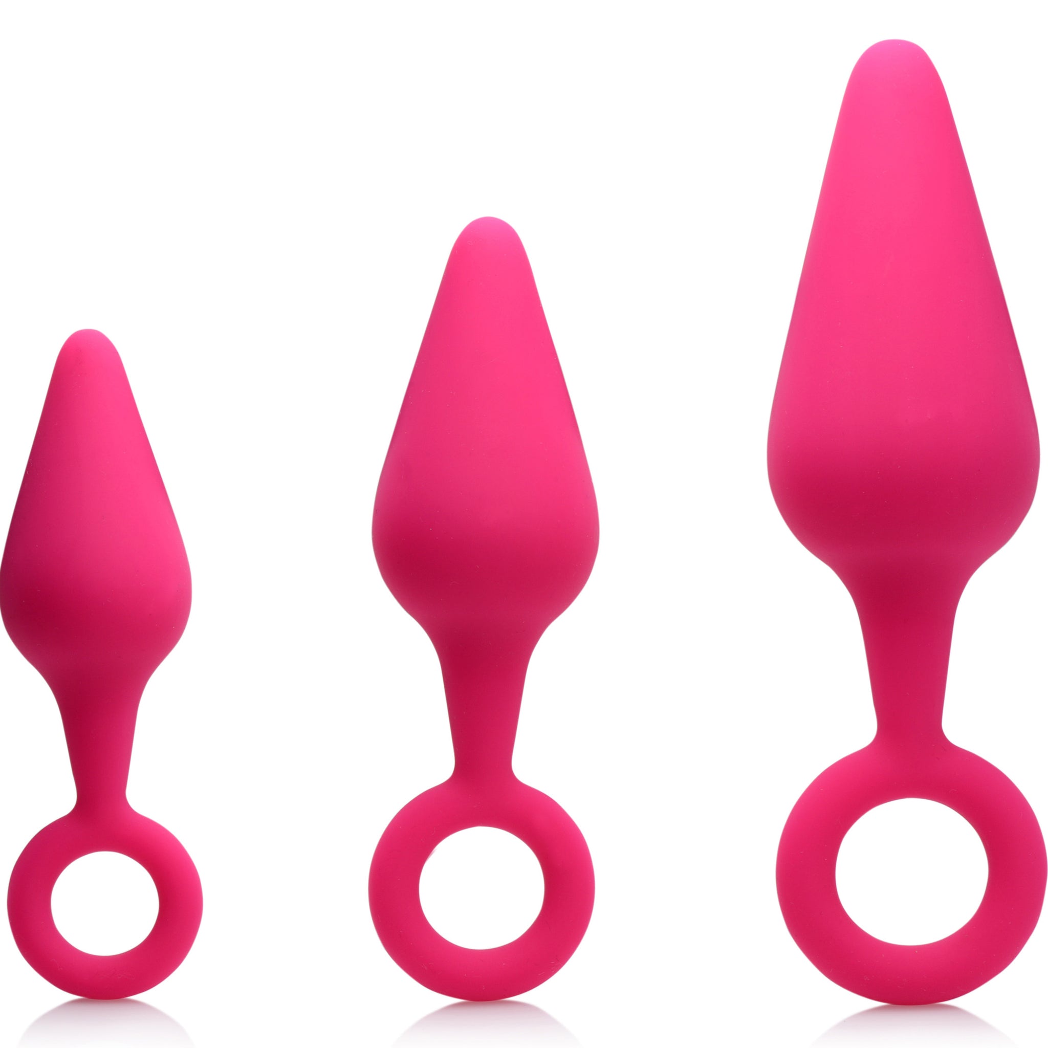 Rump Ringers 3 Piece Silicone Anal Plug Set