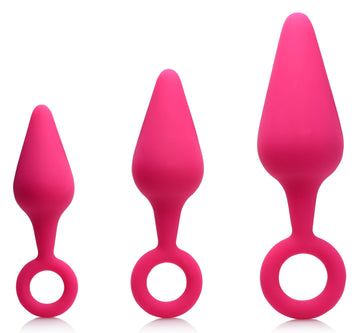 Rump Ringers 3 Piece Silicone Anal Plug Set