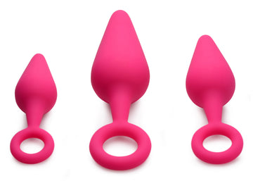 Rump Ringers 3 Piece Silicone Anal Plug Set