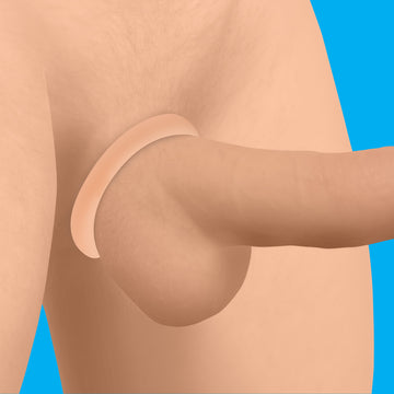 Discreet Silicone Cock Ring Set - Light