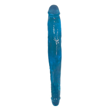 Lollicock Sweet Slim Stick Double Dildo - Blue